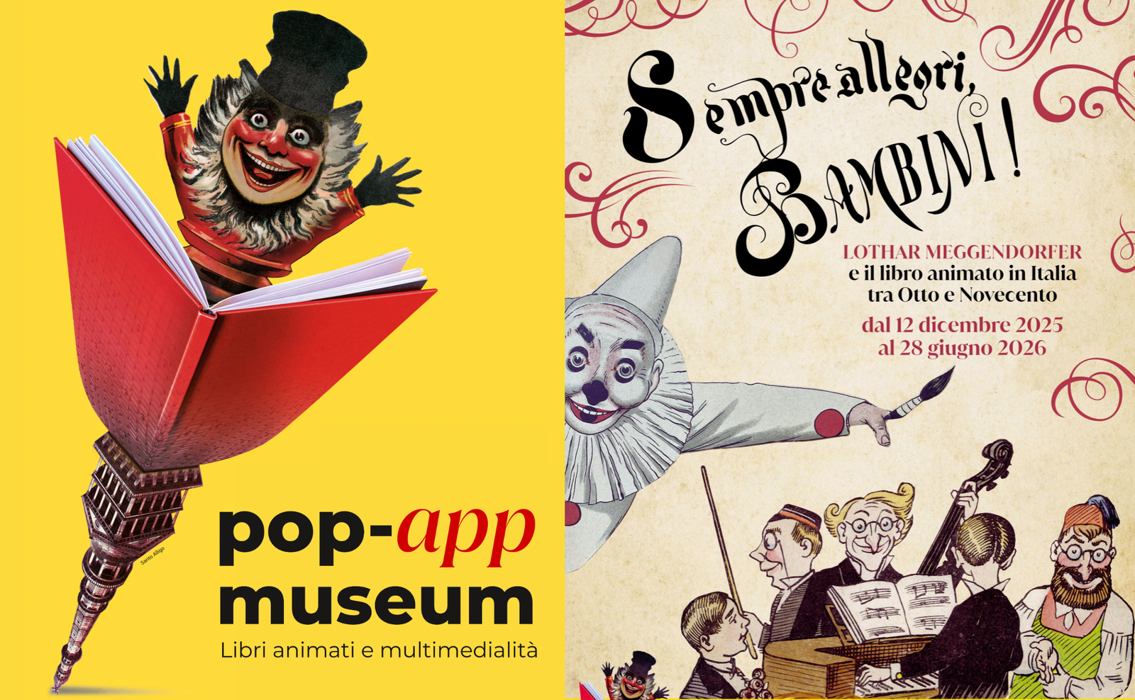 Copertina sito Inaugurazione Pop-App Museum e mostra “Sempre allegri, Bambini!”